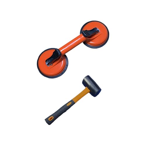 Saugnäpfe Für Glas - Robuster Fliesen Saugnapf Zum Ziehen Von Beulen,Beulenextraktion Werkzeuge kratzfest für Granit Fensterplatten von Generisch