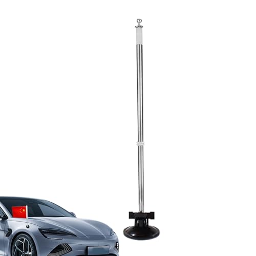 Saugnapf-Fahnenmasthalterung – Fahrzeug-Fahnenmast-Halterung, Auto, LKW, SUV, Flaggenhalter, abnehmbare Display-Halterung, Standardgröße mit robuster Saugfunktion, Fahnenmast-Halterung für Hausfenster Saugnapf-Fahnenmasthalterung – Fahrzeug-Fahnenmast-Halterung, Auto, LKW, SUV, Flaggenhalter, abnehmbare Display-Halterung, Standardgröße mit robuster Saugfunktion, Fahnenmast-Halterung für Hausfenster von Generisch