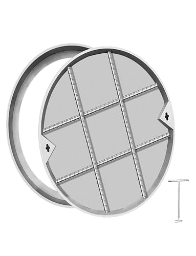 Schachtabdeckung aus Edelstahl – robustes, rundes / quadratisches, dekoratives unsichtbares Ablaufgitter mit Anti-Verstopfungs-Design für effiziente Entwässerung Schachtabdeckung aus Edelstahl – robustes, rundes / quadratisches, dekoratives unsichtbares Ablaufgitter mit Anti-Verstopfungs-Design für effiziente Entwässerung von Generisch