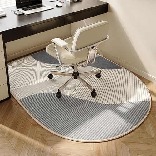 Schalldichte Bürostuhlmatten für Teppiche, Computer-Gaming-Rollstuhl-Matten, rutschfeste Drehstuhl-Matten unter dem Schreibtisch, niedriger Flor, Büroteppich, Bodenmatten, schalldichte Fußmatten von Generisch