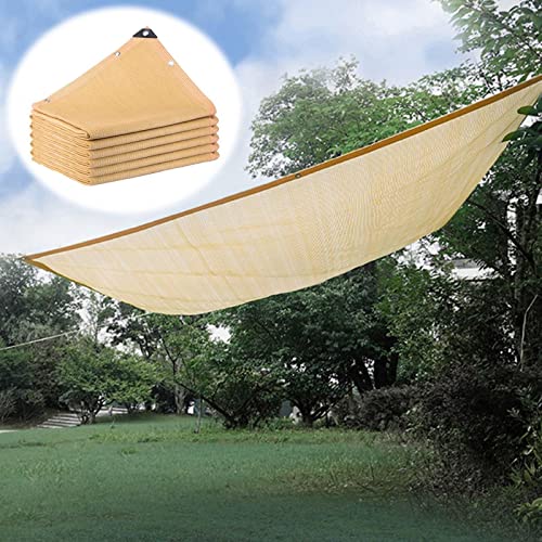 Schattennetz, 4 x 8 m, 90 % UV-beständig, rechteckig, mit Ösen, für Außenbereich, Sonnenschutz, Garten, Terrasse und Pool, Beige Schattennetz, 4 x 8 m, 90 % UV-beständig, rechteckig, mit Ösen, für Außenbereich, Sonnenschutz, Garten, Terrasse und Pool, Beige von Generisch