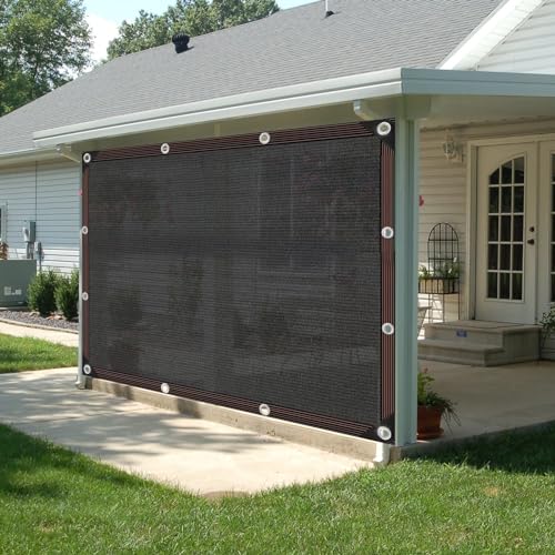 Schattentuch, 70 % UV-Schutz, 6 x 7 m, Sonnenschutznetz mit verstärkten Ösen, für Gewächshaus, Pflanzen, Pergola und Terrasse Schattentuch, 70 % UV-Schutz, 6 x 7 m, Sonnenschutznetz mit verstärkten Ösen, für Gewächshaus, Pflanzen, Pergola und Terrasse von Generisch