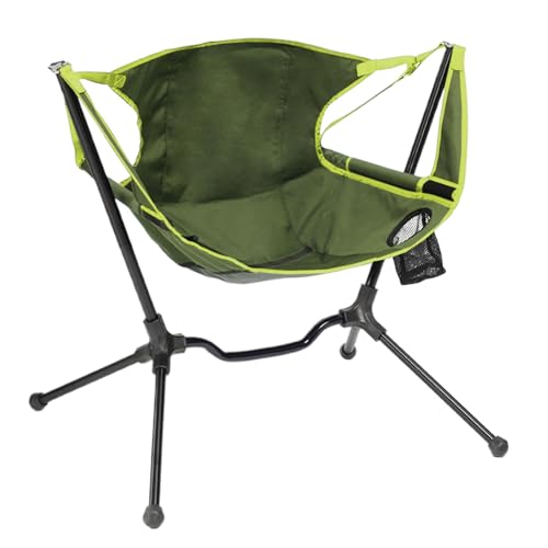 Schaukel-Campingstühle für Erwachsene,Faltbarer Schaukelstuhl - Oxford Hängemattenstühle mit Tragetasche,Schaukelstuhl mit Rückenstütze, tragbarer oszillierender Campingstuhl Schaukel-Campingstühle für Erwachsene,Faltbarer Schaukelstuhl - Oxford Hängemattenstühle mit Tragetasche,Schaukelstuhl mit Rückenstütze, tragbarer oszillierender Campingstuhl von Generisch