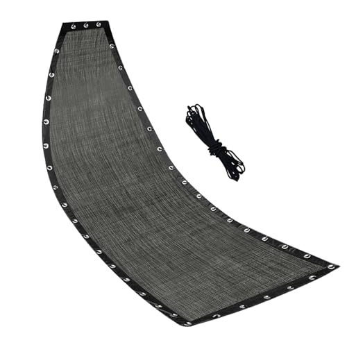 Schaukel Ersatzstoff für Outdoor-Stuhl, Mesh, 64 x 190 x 22 cm, Hängematten-Sitzbezug, wasserdichtes reißfestes Material mit atmungsaktiver Textur für , Innenhof, Pool, Weg, Camping Schaukel Ersatzstoff für Outdoor-Stuhl, Mesh, 64 x 190 x 22 cm, Hängematten-Sitzbezug, wasserdichtes reißfestes Material mit atmungsaktiver Textur für , Innenhof, Pool, Weg, Camping von Generisch