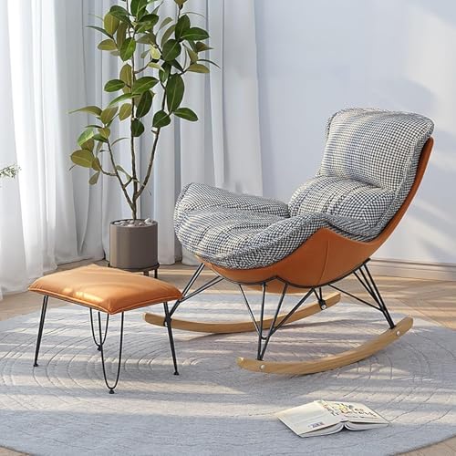 Schaukelstuhl mit Fußhocker - Ultimativer Komfort für Wohnzimmer oder Schlafzimmer Entspannung Schaukelstuhl mit Fußhocker - Ultimativer Komfort für Wohnzimmer oder Schlafzimmer Entspannung von Generisch