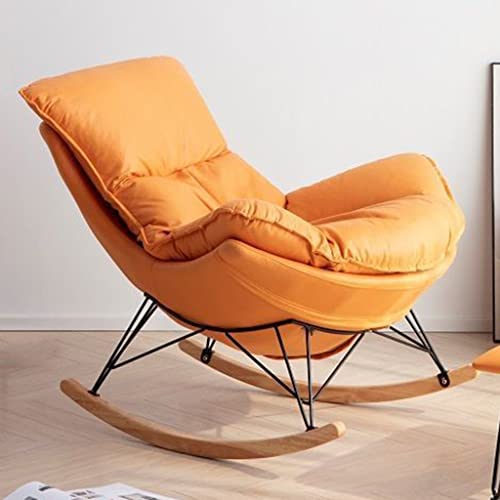 Schaukelstuhl zur Entspannung, ergonomisches Design mit sanftem Gleiten, ideal für Wohnzimmer oder Balkon Lounging von Generisch