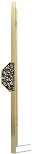 Schiebetürgriff für Vorder- und Glastüren, robuster Türgriff für Innen- und Außenbereich, Bronze-Finish, 80 cm Länge von Generisch