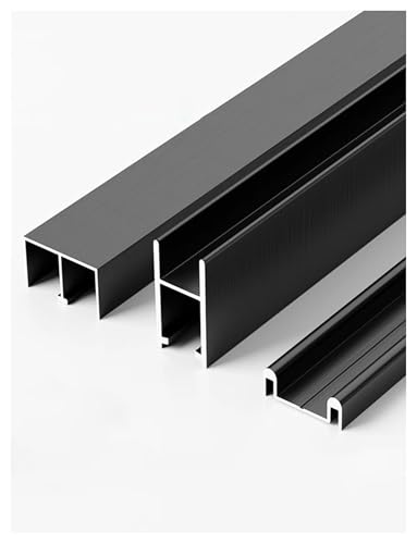 Schiebetürschienen-Set mit Silent Glide Design für reibungslosen Betrieb in Vitrinen von Generisch