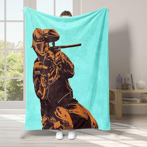 Schießen Blanket 200x200 Waffen Hundedecke 130 x 160 cm, Weiche, Waschbare Flanelldecke,3D-Digitaldruck Kann als Schlafzimmer- und Wohnzimmerdekoration Verwendet Werden von Generisch