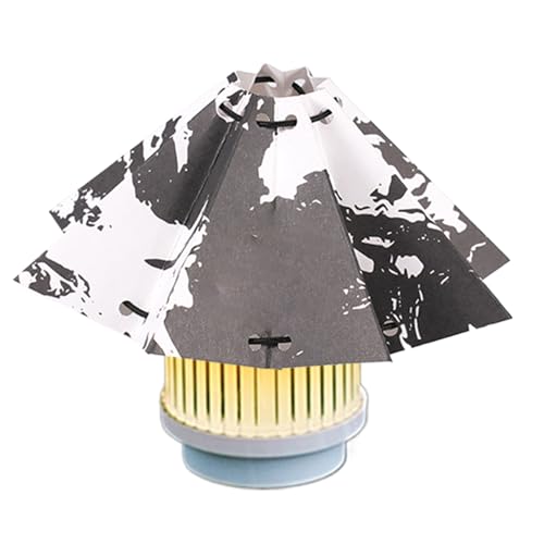 Schirmförmige Lampenabdeckung – Regenschirmform Lichtabdeckung – Werkzeuge & Heimwerker für Deck Grill Picknick Outdoor von Generisch