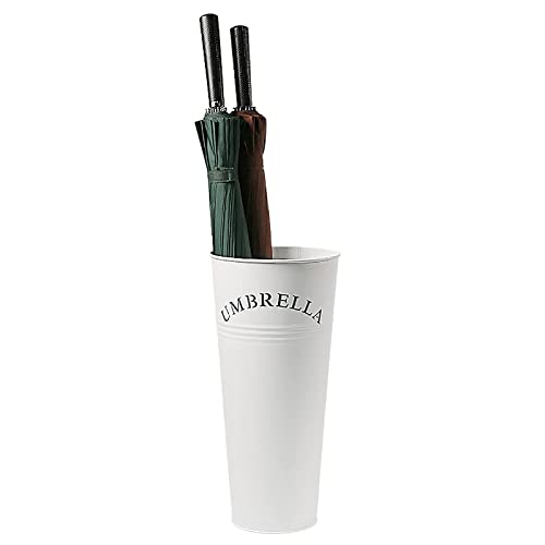 Schirmständer aus Metall mit Wasserschalenhaken, Vintage-Stil, für den Innenbereich, für Flur, Foyer, Heimdekoration, Schwarz Schirmständer aus Metall mit Wasserschalenhaken, Vintage-Stil, für den Innenbereich, für Flur, Foyer, Heimdekoration, Schwarz von Generisch
