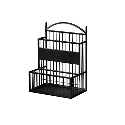 Schirmständer aus Metall mit großer Kapazität – 5 Farben, stilvoller Schirmhalter für Gehstöcke, ideale Dekoration für Zuhause, Büro, Eingangsbereich, langlebiger Regenschirmkorb von Generisch