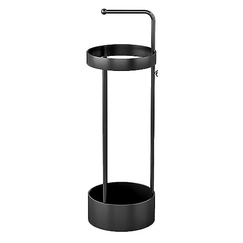 Schirmständer aus Stahl, langlebig und stilvoll, für den Eingangsbereich, für Zuhause und Büro, platzsparend, weißer Metallschirmhalter Schirmständer aus Stahl, langlebig und stilvoll, für den Eingangsbereich, für Zuhause und Büro, platzsparend, weißer Metallschirmhalter von Generisch