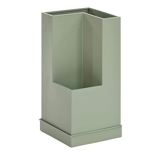 Schirmständer mit Abflusshalter, Doppeleimer-Design für Eingänge, ideal für Hotels, Restaurants und Supermärkte von Generisch