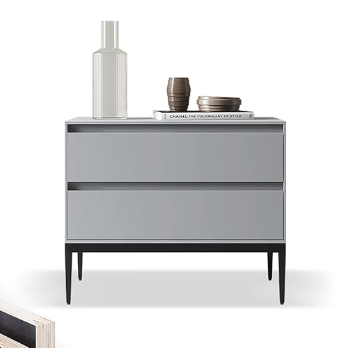 Schlafzimmer-Nachttisch mit 2 Schubladen – Massivholzschrank, funktionaler Beistelltisch für Zuhause & Büro, vielseitige Schlafzimmermöbel Schlafzimmer-Nachttisch mit 2 Schubladen – Massivholzschrank, funktionaler Beistelltisch für Zuhause & Büro, vielseitige Schlafzimmermöbel von Generisch
