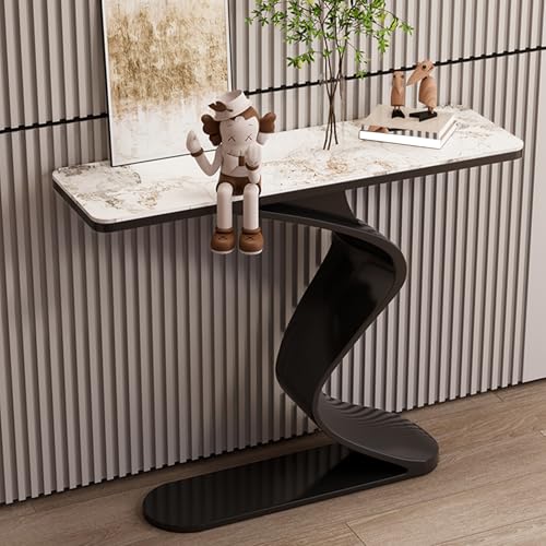 Schlanker Konsolentisch für Wohnzimmer, stabiler Sofatisch hinter der Couch, platzsparender Akzenttisch für Heimdekoration Schlanker Konsolentisch für Wohnzimmer, stabiler Sofatisch hinter der Couch, platzsparender Akzenttisch für Heimdekoration von Generisch
