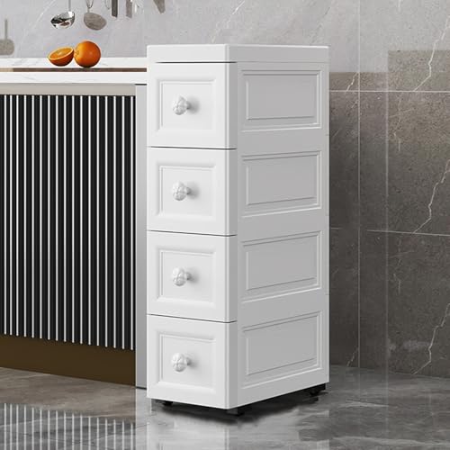 Schlanker schmaler Aufbewahrungsschrank – multifunktionaler Hochschrank mit Schubladen für Badezimmer, Küche & enge Räume – stilvolles Schlitz-Design für effiziente Nisierung Schlanker schmaler Aufbewahrungsschrank – multifunktionaler Hochschrank mit Schubladen für Badezimmer, Küche & enge Räume – stilvolles Schlitz-Design für effiziente Nisierung von Generisch