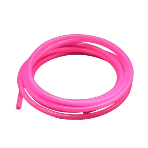 Schlauch aus Silikonkautschuk rosa (10 METERS_ID 8 mm x 10 mm OD) von Generisch
