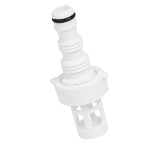 Schlauchablaufstopfen-Verbindungsstück – Gartenpoolschlauchadapter – effizienter runder Poolschlauch-Adapter, kompakter stabiler Gartenschlauch-Ablaufstopfen für Pool von Generisch