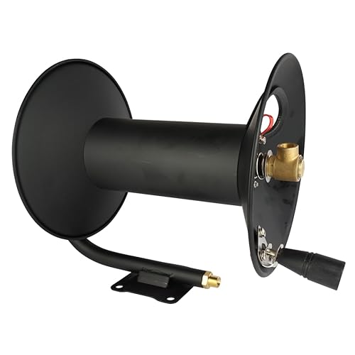 Schlauchtrommel | für Kärcher HD HDS Kränzle Hochdruckreiniger | bis 280 bar | 25m Länge | 3/8" AG x 3/8" AG | Hochdruckschlauch Schlauchaufroller Schlauchtrommel | für Kärcher HD HDS Kränzle Hochdruckreiniger | bis 280 bar | 25m Länge | 3/8" AG x 3/8" AG | Hochdruckschlauch Schlauchaufroller von Generisch