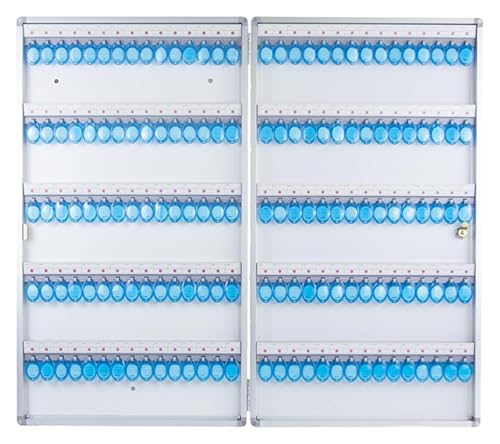 Schlüssel-Organizer zur Wandmontage, abschließbarer Aluminium-Schlüsselschrank für sichere Aufbewahrung, ideal für Zuhause oder Büro, um 12–180 Schlüssel zu verwalten Schlüssel-Organizer zur Wandmontage, abschließbarer Aluminium-Schlüsselschrank für sichere Aufbewahrung, ideal für Zuhause oder Büro, um 12–180 Schlüssel zu verwalten von Generisch