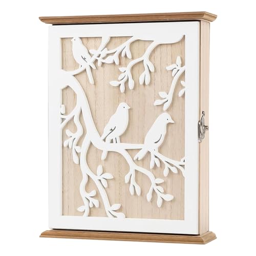 Schlüsselbox - Moderner Organizer Schrank Deko Für Zuhause,Rustikaler Schlüsselhalter Wandorganizer Box - Für Einzug Feiertag Geburtstag Haustür Eingangsbereich Büro Schlüsselbox - Moderner Organizer Schrank Deko Für Zuhause,Rustikaler Schlüsselhalter Wandorganizer Box - Für Einzug Feiertag Geburtstag Haustür Eingangsbereich Büro von Generisch