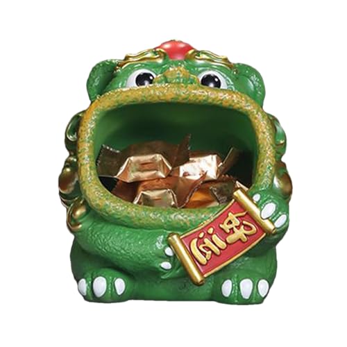 Schlüsselschale für Eingangstabelle, Schlüsselhalterschale - Catchall Bowl Decorative Tably für Eingangsorganisator | Lucky Lion Form Schmuck Organizer für Wohnzimmer, Schlafzimmer, Eitelkeit, Küche, Schlüsselschale für Eingangstabelle, Schlüsselhalterschale - Catchall Bowl Decorative Tably für Eingangsorganisator | Lucky Lion Form Schmuck Organizer für Wohnzimmer, Schlafzimmer, Eitelkeit, Küche, von Generisch