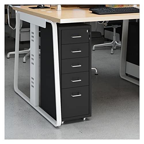 Schmaler Aktenschrank aus Metall mit abschließbaren Schubladen – sichere Aufbewahrung für Rechts-, Brief-, A4-Dokumente – ideal für die Organisation des Heimbüros Schmaler Aktenschrank aus Metall mit abschließbaren Schubladen – sichere Aufbewahrung für Rechts-, Brief-, A4-Dokumente – ideal für die Organisation des Heimbüros von Generisch