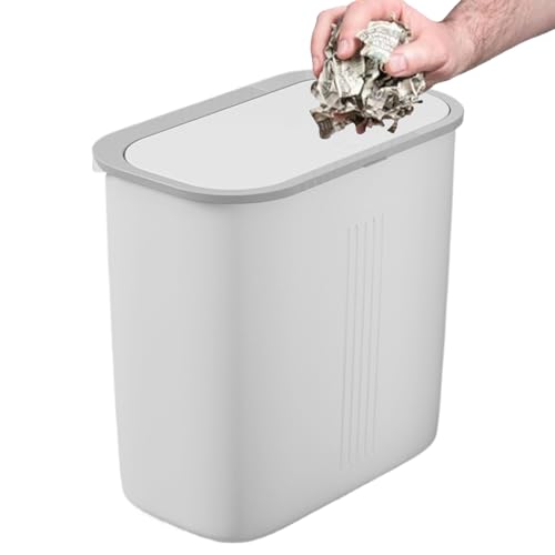 Schmaler Mülleimer,Zu Hause Nachttisch Druck Mülleimer - Geruchsdichter Berührungsloser Abfalleimer Mit Deckel Für Unter Spüle Schlafzimmer Gewerbe Krankenhaus Badezimmer Schmaler Mülleimer,Zu Hause Nachttisch Druck Mülleimer - Geruchsdichter Berührungsloser Abfalleimer Mit Deckel Für Unter Spüle Schlafzimmer Gewerbe Krankenhaus Badezimmer von Generisch