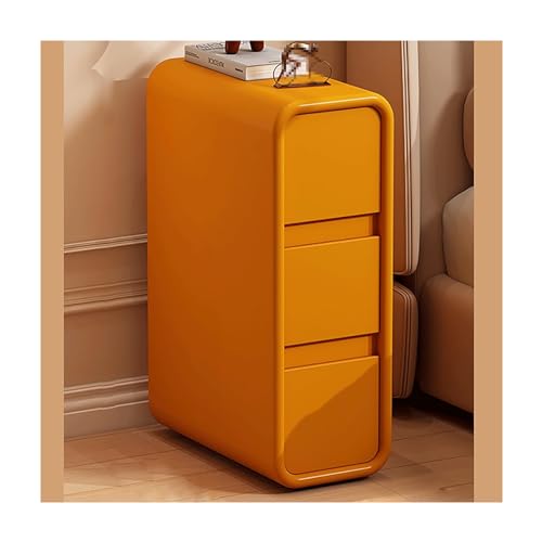 Schmaler Nachttisch mit 3 Schubladen – Mikrofaser-Leder umwickelter Nachttisch, Massivholz-Beistelltisch für Schlafzimmer, elegante moderne Kommode Schmaler Nachttisch mit 3 Schubladen – Mikrofaser-Leder umwickelter Nachttisch, Massivholz-Beistelltisch für Schlafzimmer, elegante moderne Kommode von Generisch