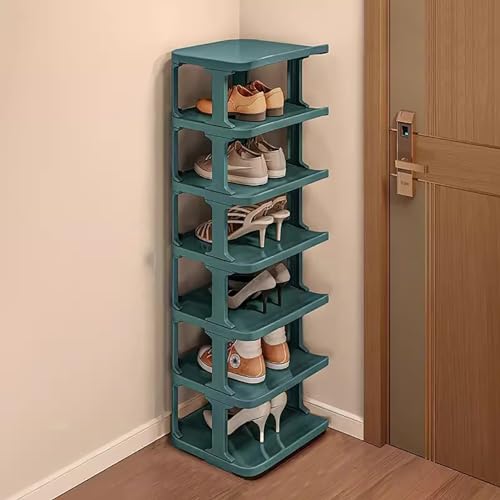 Schmaler Schuhschrank für den Eingangsbereich – platzsparender schmaler Schrank für Stiefel & Schuhe, Flur, kleines Eck-Display-Rack, stilvolle und funktionale Schuhaufbewahrungslösung Schmaler Schuhschrank für den Eingangsbereich – platzsparender schmaler Schrank für Stiefel & Schuhe, Flur, kleines Eck-Display-Rack, stilvolle und funktionale Schuhaufbewahrungslösung von Generisch