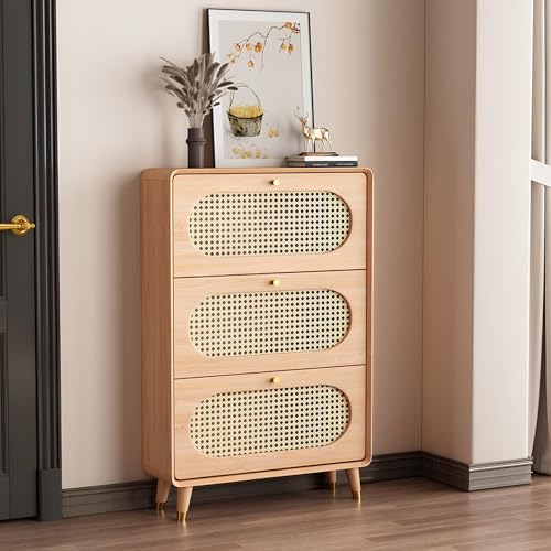 Schmaler Schuhschrank – versteckter Organizer mit Klappschubladen, platzsparendes Regal für Eingangsbereich oder Flur Schmaler Schuhschrank – versteckter Organizer mit Klappschubladen, platzsparendes Regal für Eingangsbereich oder Flur von Generisch