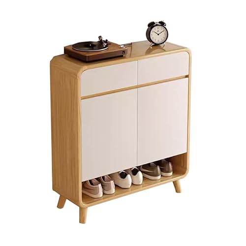 Schmales Schuhregal aus Holz mit Schubkästen mit 6 Ebenen, modernes Design & ausziehbare Ablagen, ideale Aufbewahrungslösung für Flur & Wohnzimmer, stilvoll & platzsparend Schmales Schuhregal aus Holz mit Schubkästen mit 6 Ebenen, modernes Design & ausziehbare Ablagen, ideale Aufbewahrungslösung für Flur & Wohnzimmer, stilvoll & platzsparend von Generisch