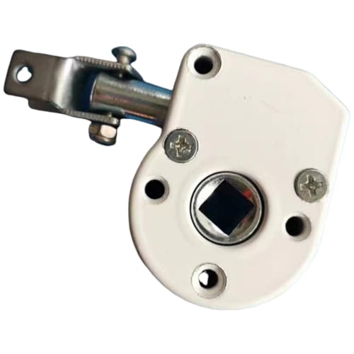 Schneckengetriebe Markise, 5 X 7.6 X 2.5 cm Markisenkurbel Getriebe, Markisengetriebe Manuell, 360 Grad Verstellbarer Robuster Markisenersatz Für Sonnenschutz Balkon Wohnwagen von Generisch