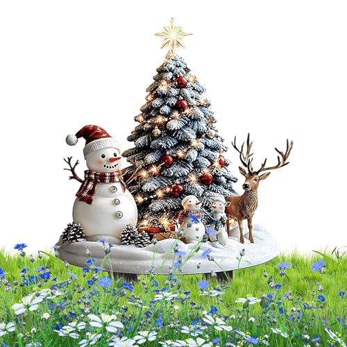 -Hofpfähle, Weihnachtsmann-Hofschild | Garten-Weihnachtsmann- -Zeichen-Weihnachtsverzierungen | 2D-Hofschilder aus Acryl für Außendekorationen, Feiertage und Neujahr -Hofpfähle, Weihnachtsmann-Hofschild | Garten-Weihnachtsmann- -Zeichen-Weihnachtsverzierungen | 2D-Hofschilder aus Acryl für Außendekorationen, Feiertage und Neujahr von Generisch