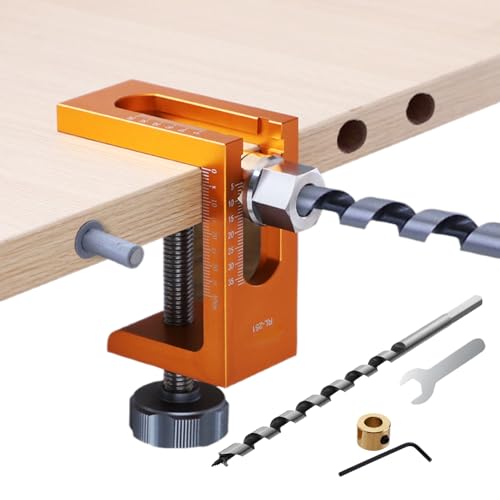 Schrankbeschlag Bohrschablone, 10 mm Bohrlehre Für Bandlöcher, Holzverarbeitung Positionierhilfe Für Wandschränke Küchen Möbel Badezimmer Schrankbeschlag Bohrschablone, 10 mm Bohrlehre Für Bandlöcher, Holzverarbeitung Positionierhilfe Für Wandschränke Küchen Möbel Badezimmer von Generisch