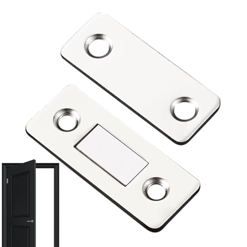 Schrankmagnete - Starker Schranktürmagnet | Magnetische Fänge Für Den Sicheren Schrankverschluss Langlebiger Magnetischer Fang Küchen-, Garderobe- Und Furnucre -Türen von Generisch