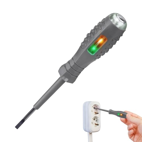 Schraubenzieher Elektrizitätsprüfer Elektrizitätsprüfer - Stift Schraubendreher Magnetischer Spannungsprüfer | Elektrischer Detektor mit ergonomischem Griff mit beleuchtetem Display für Elektriker Schraubenzieher Elektrizitätsprüfer Elektrizitätsprüfer - Stift Schraubendreher Magnetischer Spannungsprüfer | Elektrischer Detektor mit ergonomischem Griff mit beleuchtetem Display für Elektriker von Generisch