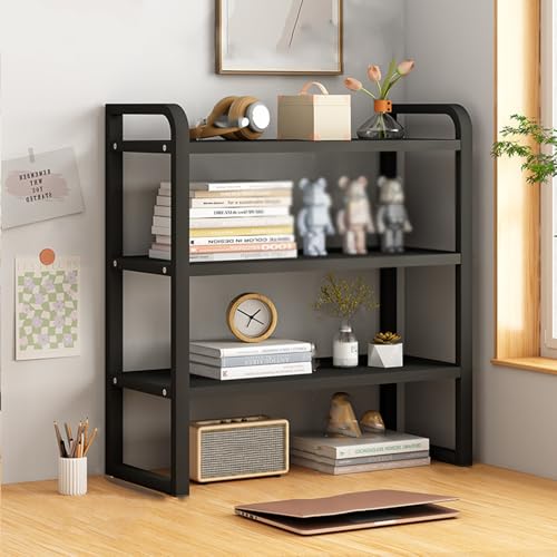 Schreibtisch-Bücherregal, 2/3 Etagen, Schreibtischregal, Organizer, mehrschichtiges Aufbewahrungsregal für Zuhause, Büro, Wohnheim Schreibtisch-Bücherregal, 2/3 Etagen, Schreibtischregal, Organizer, mehrschichtiges Aufbewahrungsregal für Zuhause, Büro, Wohnheim von Generisch