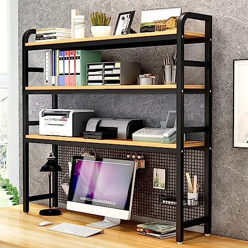 Schreibtisch-Bücherregal – 3-stöckiger platzsparender Organizer für Büro, Arbeitszimmer und Zuhause, verbessert die Schreibtischaufbewahrung und Präsentation Schreibtisch-Bücherregal – 3-stöckiger platzsparender Organizer für Büro, Arbeitszimmer und Zuhause, verbessert die Schreibtischaufbewahrung und Präsentation von Generisch