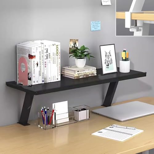 Schreibtisch-Bücherregal aus Holz – Verstellbares Schreibtischregal zum Klemmen, vielseitiger Organizer und Eckaufbewahrung für Büro, Büro-Bücherregal Schreibtisch-Bücherregal aus Holz – Verstellbares Schreibtischregal zum Klemmen, vielseitiger Organizer und Eckaufbewahrung für Büro, Büro-Bücherregal von Generisch
