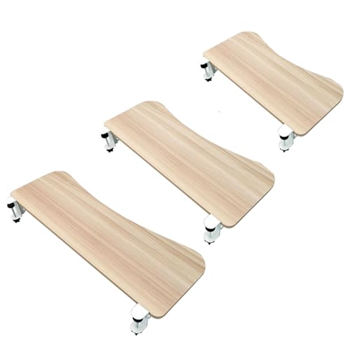 Schreibtisch-Erweiterungsablage aus Holz – faltbare Tastaturablage zum Klemmen, ergonomisches Design für verbesserte Haltung und erweiterten Platz auf dem Schreibtisch, Computer-Armlehne und von Generisch