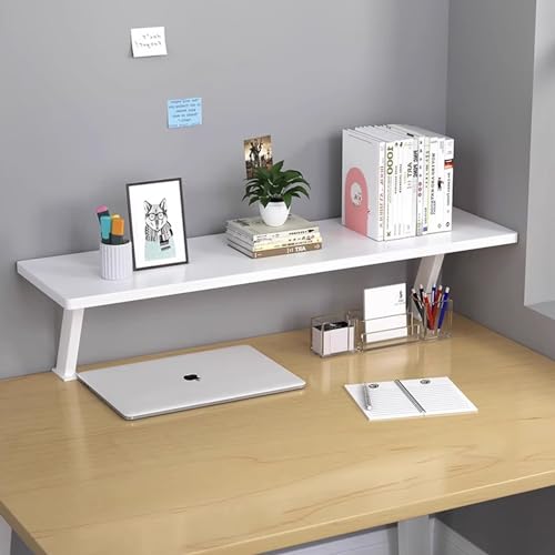 Schreibtisch-Organizer-Regal, Klemme am Schreibtischregal, verstellbare Schreibtischverlängerung, Desktop-Aufbewahrungslösung von Generisch