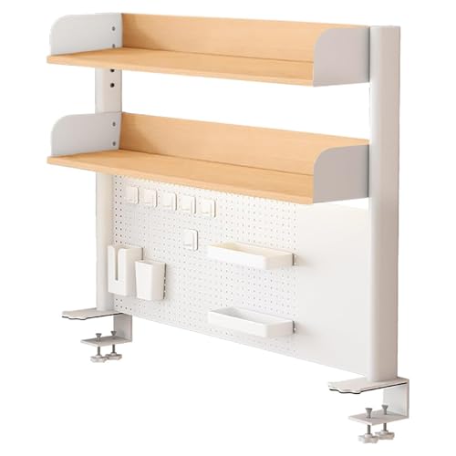 Schreibtisch-Organizer zum Festklemmen mit Stecktafel, platzsparendes Tischregal für Zuhause, Büro, Wohnheim Schreibtisch-Organizer zum Festklemmen mit Stecktafel, platzsparendes Tischregal für Zuhause, Büro, Wohnheim von Generisch