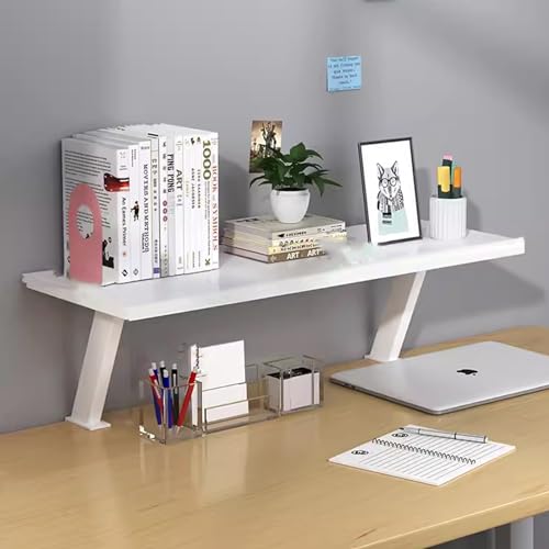Schreibtisch-Organizer zum Festklemmen – verstellbare Schreibtischverlängerung und schwebendes Aufbewahrungsregal für den Schreibtisch – einfache Installation und platzsparendes Design von Generisch