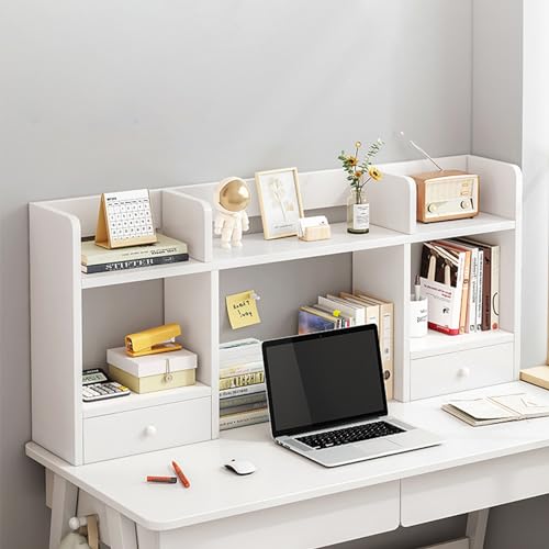 Schreibtisch-Regal, freistehendes Bücherregal mit Türen, MDF-Schreibtischstall, modernes Schreibtisch-Bücherregal für Heimbüro und Wohnheimmöbel, platzsparende Aufbewahrungslösung Schreibtisch-Regal, freistehendes Bücherregal mit Türen, MDF-Schreibtischstall, modernes Schreibtisch-Bücherregal für Heimbüro und Wohnheimmöbel, platzsparende Aufbewahrungslösung von Generisch