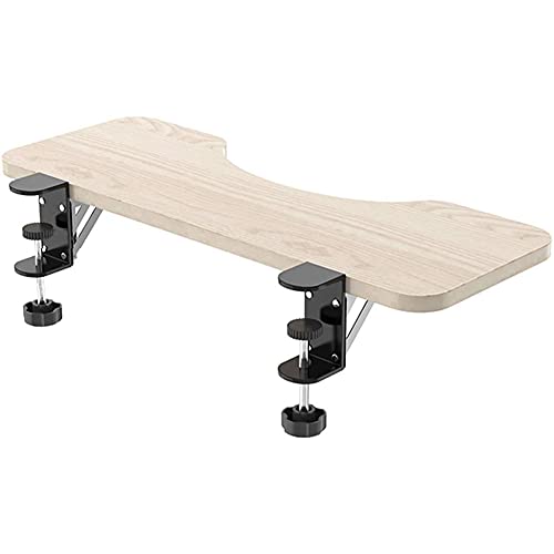 Schreibtisch-Tastaturstütze aus Holz mit Klemme, ergonomische Armlehne, verschiebbarer Computerständer, Ellenbogenstütze für komfortables Tippen und verbesserte Körperhaltung Schreibtisch-Tastaturstütze aus Holz mit Klemme, ergonomische Armlehne, verschiebbarer Computerständer, Ellenbogenstütze für komfortables Tippen und verbesserte Körperhaltung von Generisch
