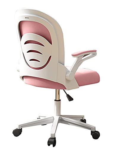 Schreibtischstuhl Computer Ergonomischer Netzstuhl PC Rollstuhl Drehstuhl Bürostuhl mit verstellbaren Drehgelenk Rollen und hochklappbaren Armen von Generisch