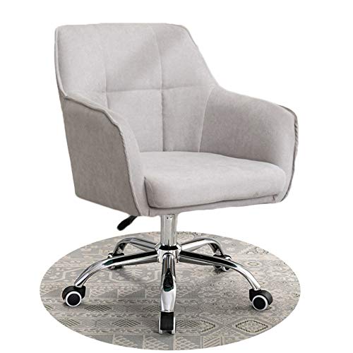 Schreibtischstuhl aus Samt für Heimbüro, Rollstuhl, Computerstuhl mit dickem Kissen, flexibel für Chefspiele und Zeichnen, stilvolles Nylon-Fuß-Design Schreibtischstuhl aus Samt für Heimbüro, Rollstuhl, Computerstuhl mit dickem Kissen, flexibel für Chefspiele und Zeichnen, stilvolles Nylon-Fuß-Design von Generisch