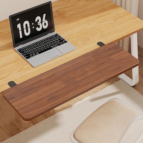 Schreibtischverlängerung aus Holz mit faltbarer Tastaturablage – platzsparende Ellenbogenstütze, kann als Armlehne, Mauspad oder Geräteständer für verbesserte Arbeitsplatzeffizienz verwendet werden Schreibtischverlängerung aus Holz mit faltbarer Tastaturablage – platzsparende Ellenbogenstütze, kann als Armlehne, Mauspad oder Geräteständer für verbesserte Arbeitsplatzeffizienz verwendet werden von Generisch